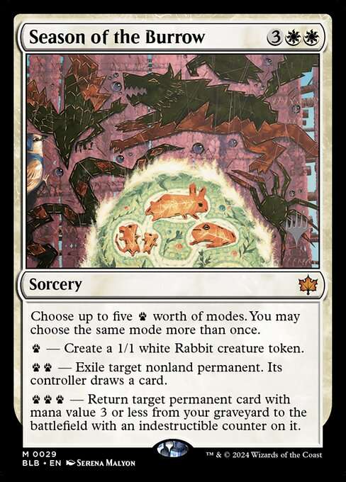 Season of the Burrow [Foil]