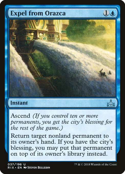 Expel from Orazca [Foil]