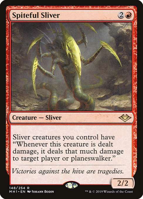 Spiteful Sliver [Foil]