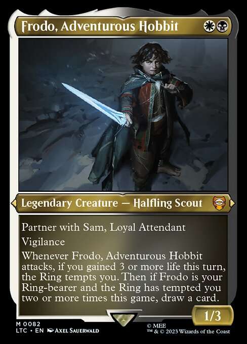 Frodo, Adventurous Hobbit [Etched]