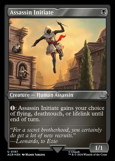 Assassin Initiate [Etched]