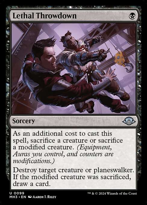 Lethal Throwdown [Foil]