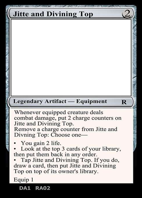 Jitte and Divining Top