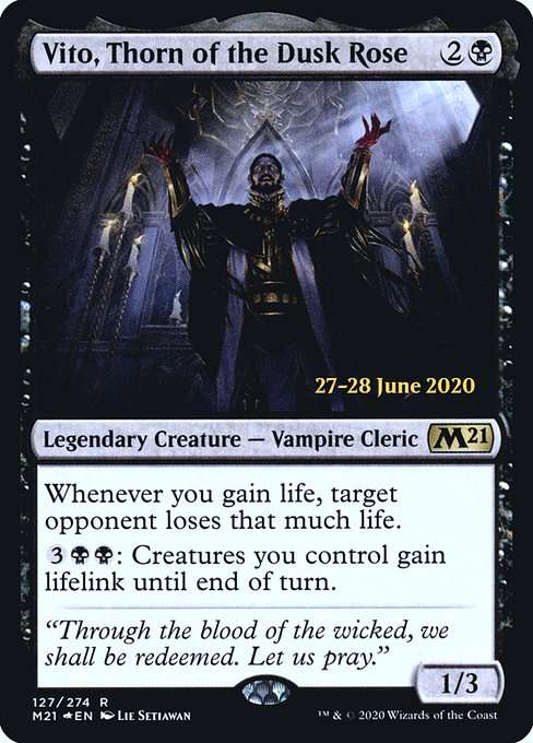 Vito, Thorn of the Dusk Rose [Foil]