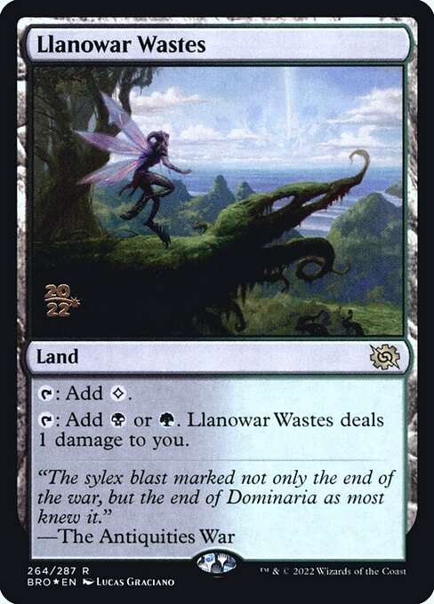 Llanowar Wastes [Foil]