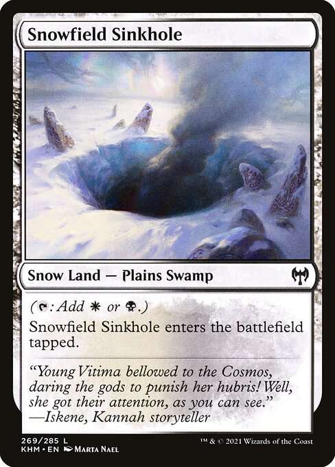Snowfield Sinkhole [Foil]