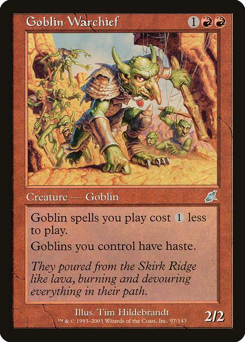 Goblin Warchief [Foil]