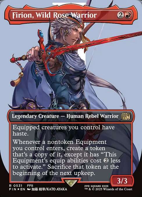Firion, Wild Rose Warrior [Foil]