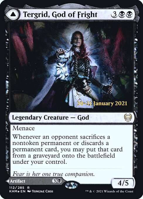 Tergrid, God of Fright // Tergrid's Lantern [Foil]