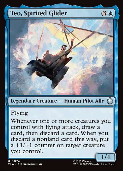 Teo, Spirited Glider