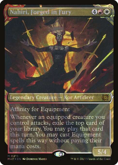 Nahiri, Forged in Fury [Foil]