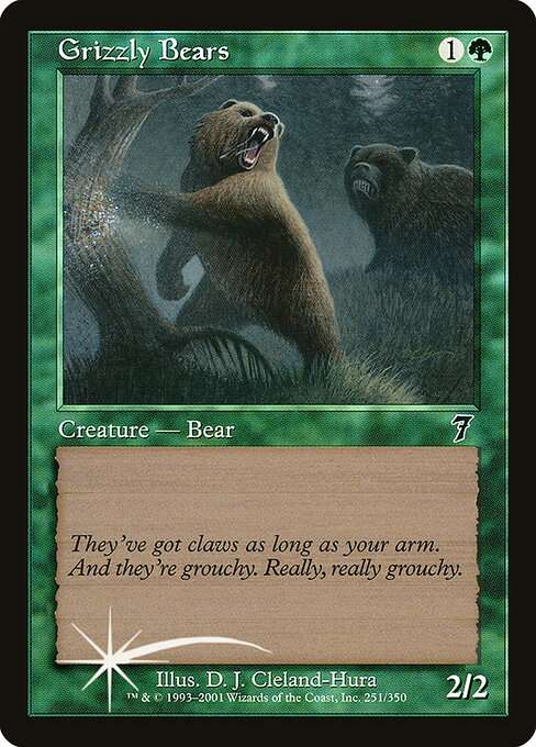 Grizzly Bears [Foil]