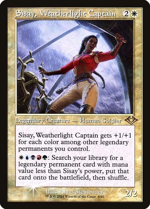 Sisay, Weatherlight Captain [Foil]