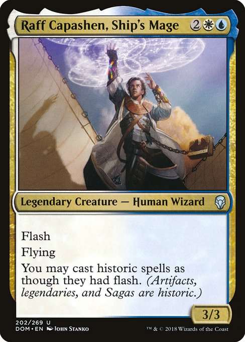 Raff Capashen, Ship's Mage [Foil]