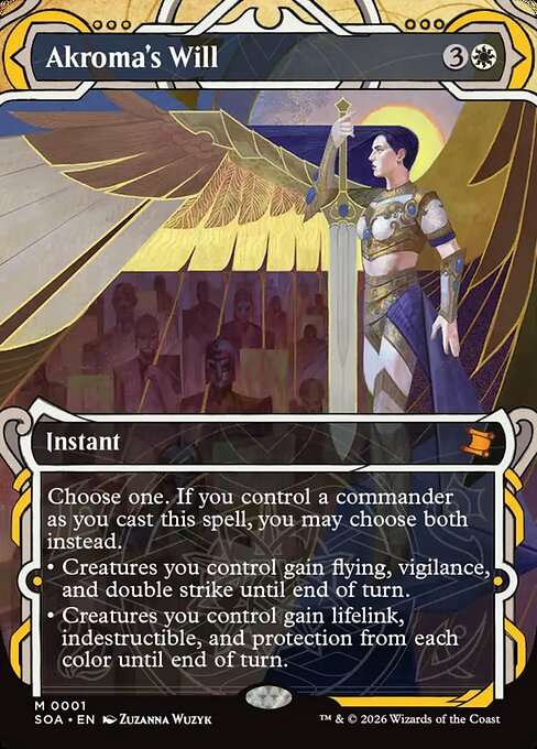 Akroma's Will [Foil]