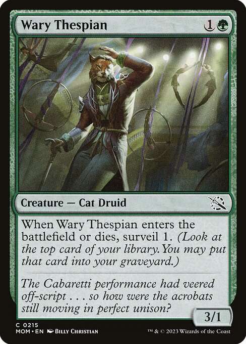 Wary Thespian [Foil]