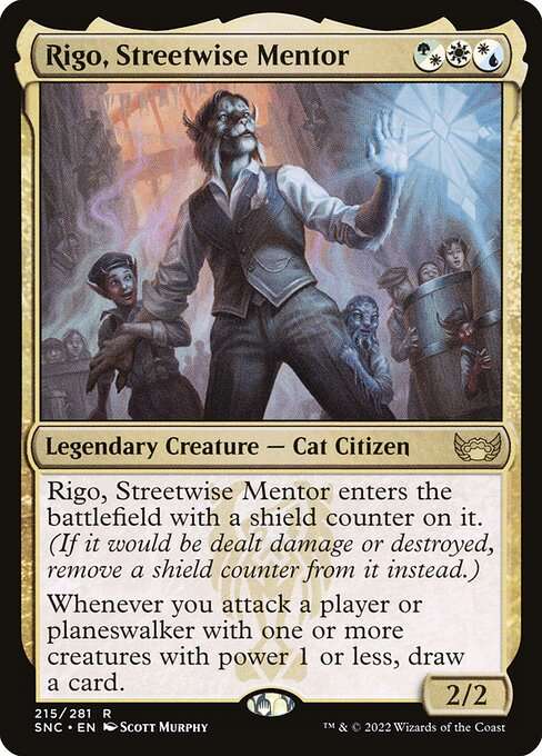 Rigo, Streetwise Mentor [Foil]