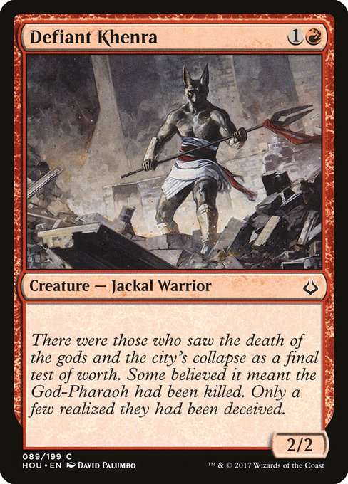 Defiant Khenra [Foil]