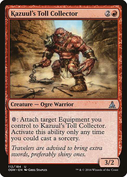Kazuul's Toll Collector [Foil]