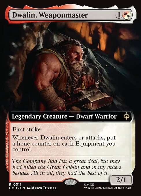 Dwalin, Weaponmaster [Foil]