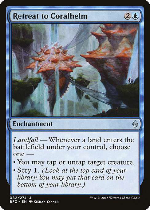Retreat to Coralhelm [Foil]
