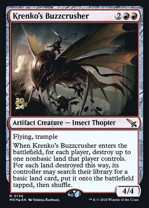 Krenko's Buzzcrusher [Foil]