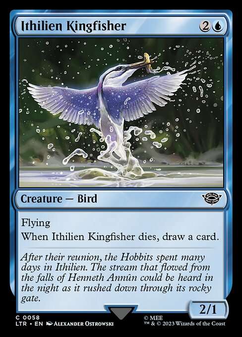 Ithilien Kingfisher [Foil]