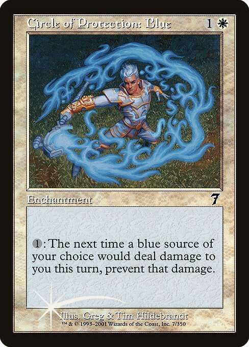 Circle of Protection: Blue [Foil]