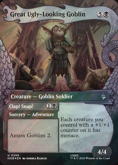 Great Ugly-Looking Goblin // Clap! Snap! [Foil]