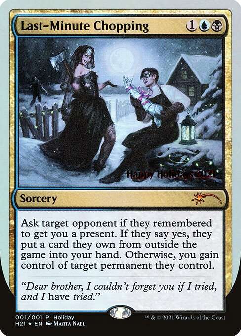 Last-Minute Chopping [Foil]