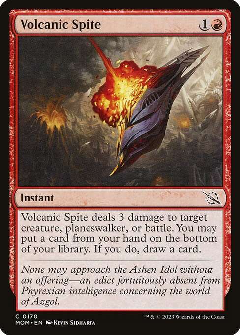 Volcanic Spite [Foil]