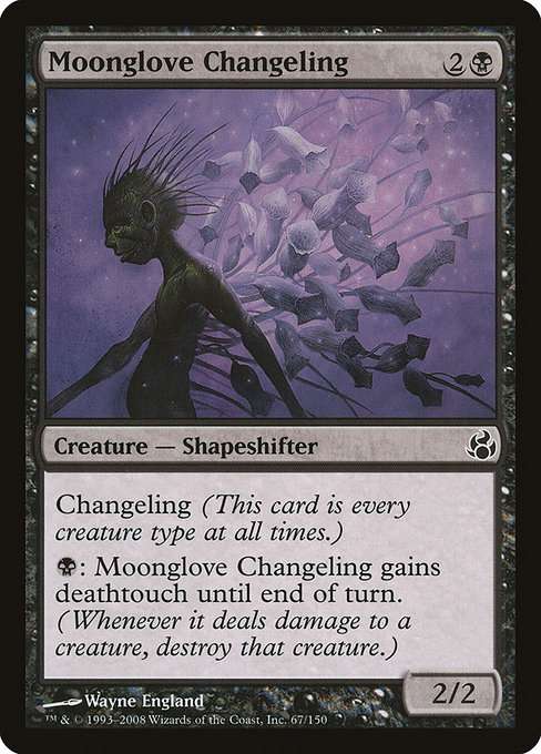 Moonglove Changeling [Foil]