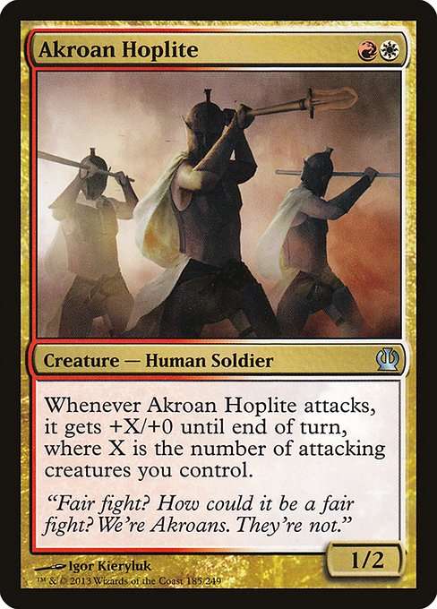 Akroan Hoplite [Foil]
