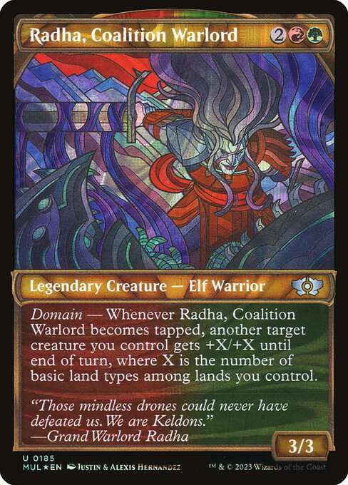 Radha, Coalition Warlord [Foil]