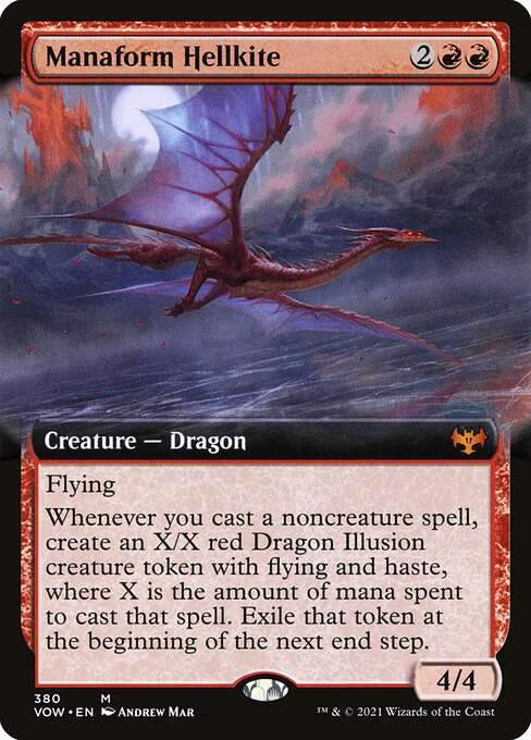 Manaform Hellkite [Foil]