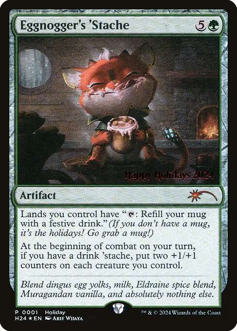 Eggnogger's 'Stache [Foil]