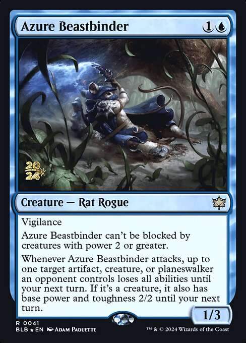 Azure Beastbinder [Foil]
