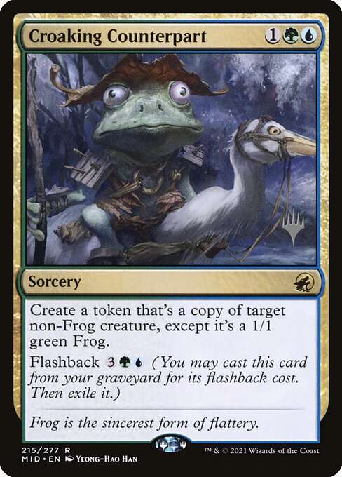 Croaking Counterpart [Foil]