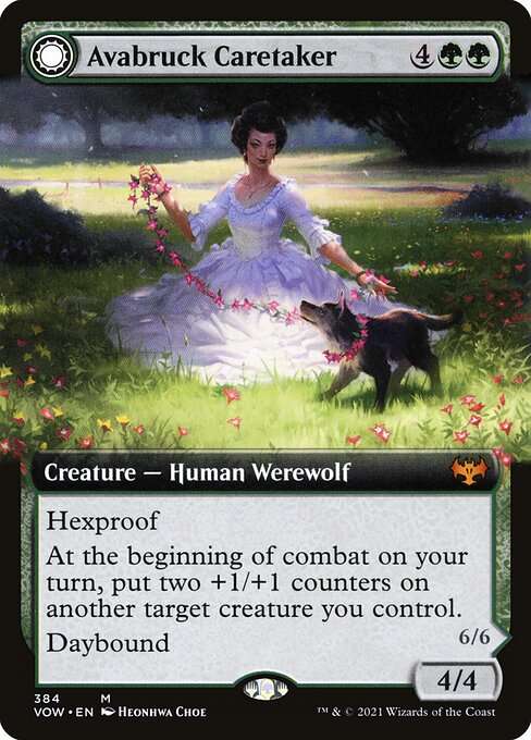 Avabruck Caretaker // Hollowhenge Huntmaster [Foil]