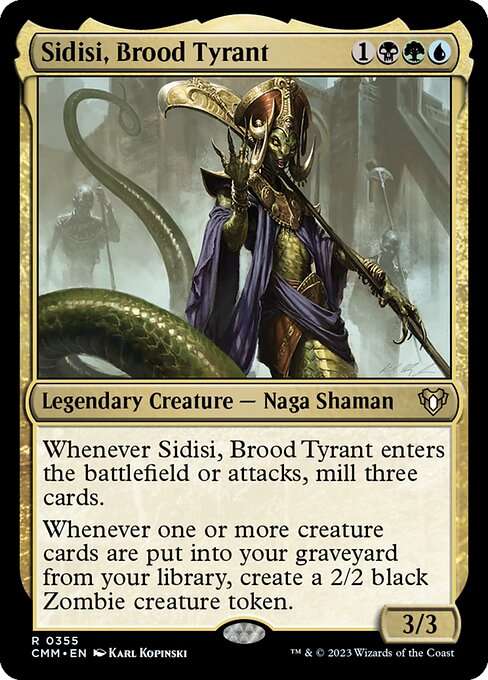 Sidisi, Brood Tyrant [Foil]