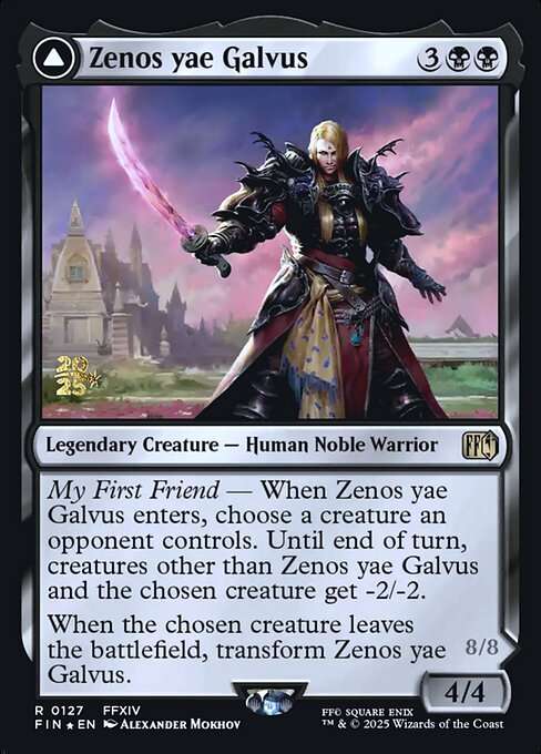 Zenos yae Galvus // Shinryu, Transcendent Rival [Foil]