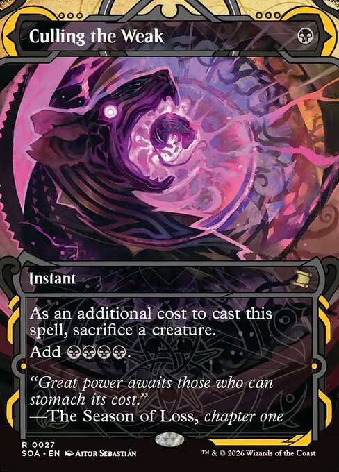Culling the Weak [Foil]
