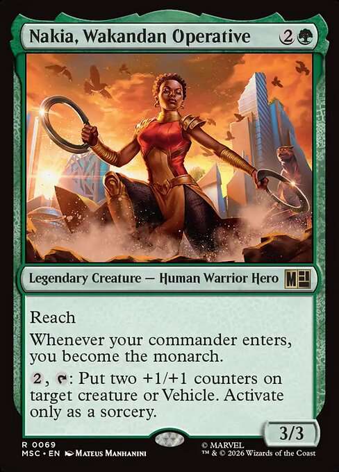 Nakia, Wakandan Operative [Foil]