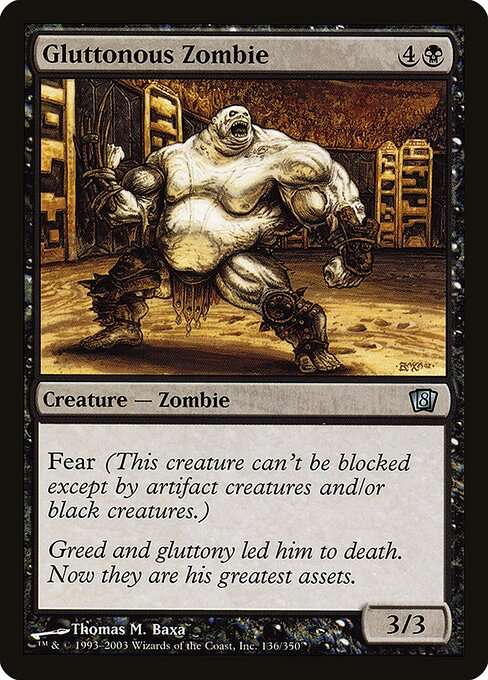 Gluttonous Zombie [Foil]