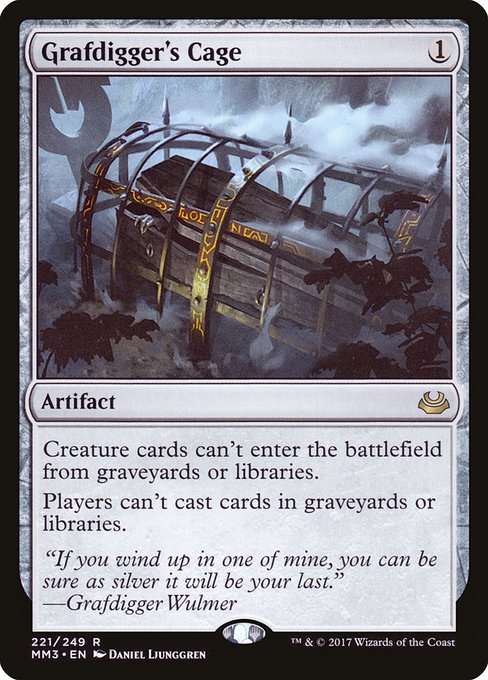 Grafdigger's Cage [Foil]