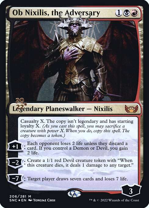 Ob Nixilis, the Adversary [Foil]