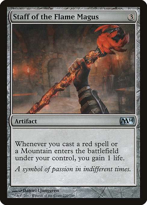 Staff of the Flame Magus [Foil]
