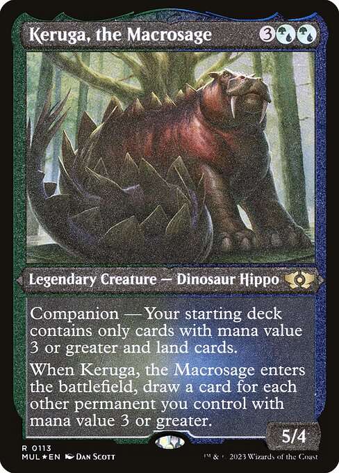 Keruga, the Macrosage [Etched]
