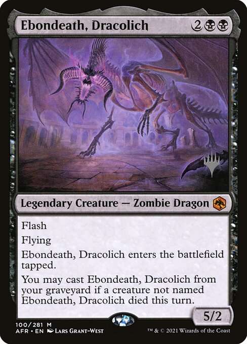 Ebondeath, Dracolich [Foil]