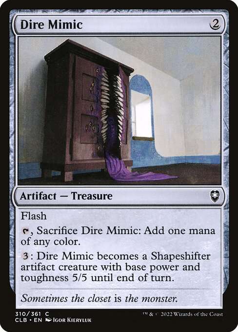 Dire Mimic [Foil]